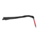 Rise Langer Flogger mit weichen Enden Rot