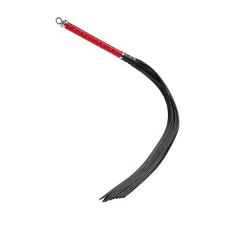 Rise Long Flogger with Hard Ends Red