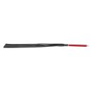 Rise Langer Flogger mit harten Enden Rot