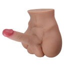 Crazy Bull Ryhne ass and penis masturbator beige