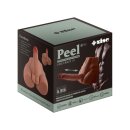 XISE Peel Ass Masturbator mit Thrusting Dildo 2,7 kg Beige