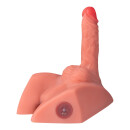 XISE Michael Ass masturbator with dildo 2.6 kg beige