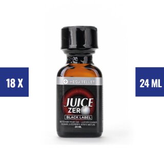Juice Zero Black Label 24 ml 18-144 Stück