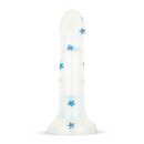 Easy Toys Dildo Collection Blossom Bliss Medium Dildo with Blue Flowers