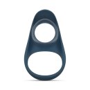 Boners vibrating penis sleeve blue 12.8 cm