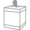 Secret Dome Kink Club Cabina Bukkake Morado Lila