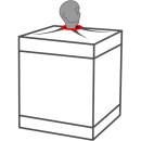 Secret Dome Kink Club Cabina Bukkake Black/Red