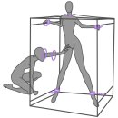 Secret Dome Kink Club Cabin Scandale Purple