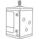 Secret Dome Kink Club Cabin Scandale Purple