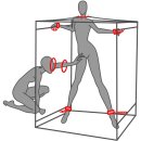 Secret Dome Kink Club Cabin Scandale Black & Red