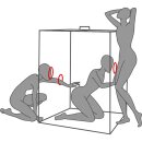 Secret Dome Kink Club Cabin Scandale Black & Red