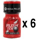 RUSH ZERO Red Distilled 10 ml 6-18 Stück