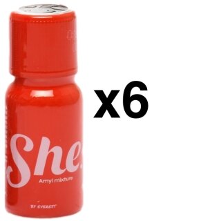 SHE by Everest 15 ml 6-20 Stück