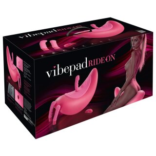 vibepad ride-on Hands-Free Sex Toy with Interchangeable Vibration Attachments