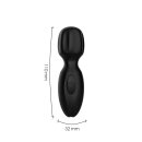 Pixey 2GO Mini Vibrator 11 cm Black
