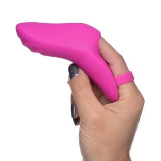 XR Brands Frisky Finger Bang Her Pro Finger Vibrator 12 cm Pink