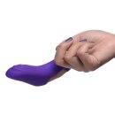XR Brands Frisky Finger Bang Her Pro Finger Vibrator 11,9 cm Lila
