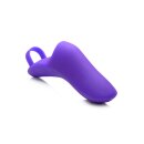 XR Brands Frisky Finger Bang Her Pro Finger Vibrator 11,9 cm Lila