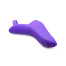 XR Brands Frisky Finger Bang Her Pro Finger Vibrator 11,9 cm Lila