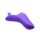 XR Brands Frisky Finger Bang Her Pro Finger Vibrator 11,9 cm Lila