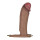 LoveToy Ingen Strap-On mit hohlem Dildo Beige 25,5 cm Ø 6,7 cm Taille 86 cm