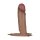 LoveToy Ingen Strap-On mit hohlem Dildo Beige 17,5 cm Ø 5 cm Taille 101,6 cm