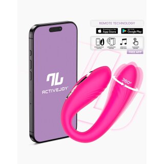 IY Couty Couple’s Vibrator App-Controlled Pink 10.3 cm Ø 3.4 cm
