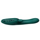 Zalo Ares G-Spot Rabbit Vibrator App Steuerung 24,6 cm Grün