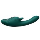 Zalo Ares G-Spot Rabbit Vibrator App Steuerung 24,6 cm Grün