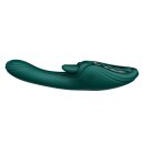 Zalo Ares G-Spot Rabbit Vibrator App Steuerung 24,6 cm Grün