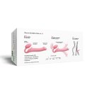 Strap-On-Me Biegsamer Strap-On Dildo Pink 14,7 cm