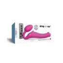 Strap-On-Me Biegsamer Strap-On-Vibrator mit Fernbedienung...