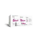 Strap-On-Me flexible strap-on vibrator with remote control pink 19 cm