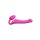 Strap-On-Me flexible strap-on vibrator with remote control pink 19 cm