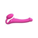 Strap-On-Me Biegsamer Strap-On-Vibrator mit Fernbedienung...