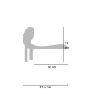 XOCOON Couples Slimline Vibrator Ring 11 cm Blue