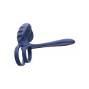 XOCOON Couples Slimline Vibrator Ring 11 cm Blue