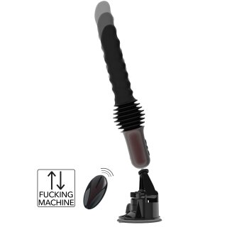 Hidden Desire Anal Power Thrusting Vibrator 37 cm  ø 5 cm Black