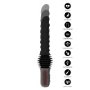 Hidden Desire Anal Power Thrusting Vibrator 37 cm  ø 5 cm Black