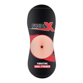 Hidden Desire Vibrating Stroker Ass 18 cm Beige