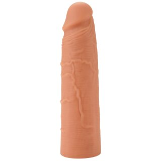 Hidden Desire Penis Sleeve Liquid Silicone 18 cm Skin