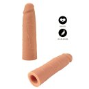 Hidden Desire Penis Sleeve Liquid Silicone 18 cm Skin