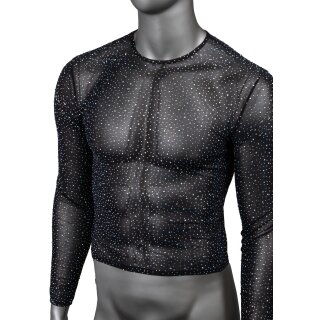 CalExotics Radiance Long Sleeve Shirt Schwarz One Size