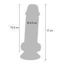 TOYJOY Deluxe Dual Density Thick Dildo 17 cm ø 4,5 cm Beige