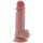 TOYJOY Deluxe Dual Density Thick Dildo 17 cm ø 4,5 cm Beige