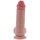 TOYJOY Deluxe Dual Density Thick Dildo 20 cm ø 5 cm Beige