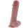 TOYJOY Deluxe Dual Density Thick Dildo TPE 23 cm  ø 5,5 cm  Beige