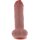 TOYJOY Deluxe Dual Density Thick Dildo TPE 23 cm  ø 5,5 cm  Beige