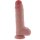 TOYJOY Deluxe Dual Density Thick Dildo 25 cm ø 6 cm Beige