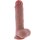 TOYJOY Deluxe Dual Density Thick Dildo 25 cm ø 6 cm Beige